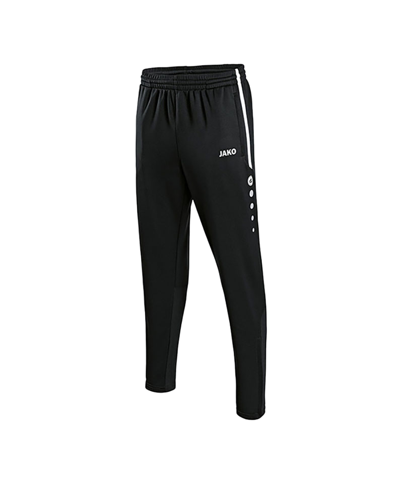 JAKO Active Trainingshose Schwarz Weiss F08