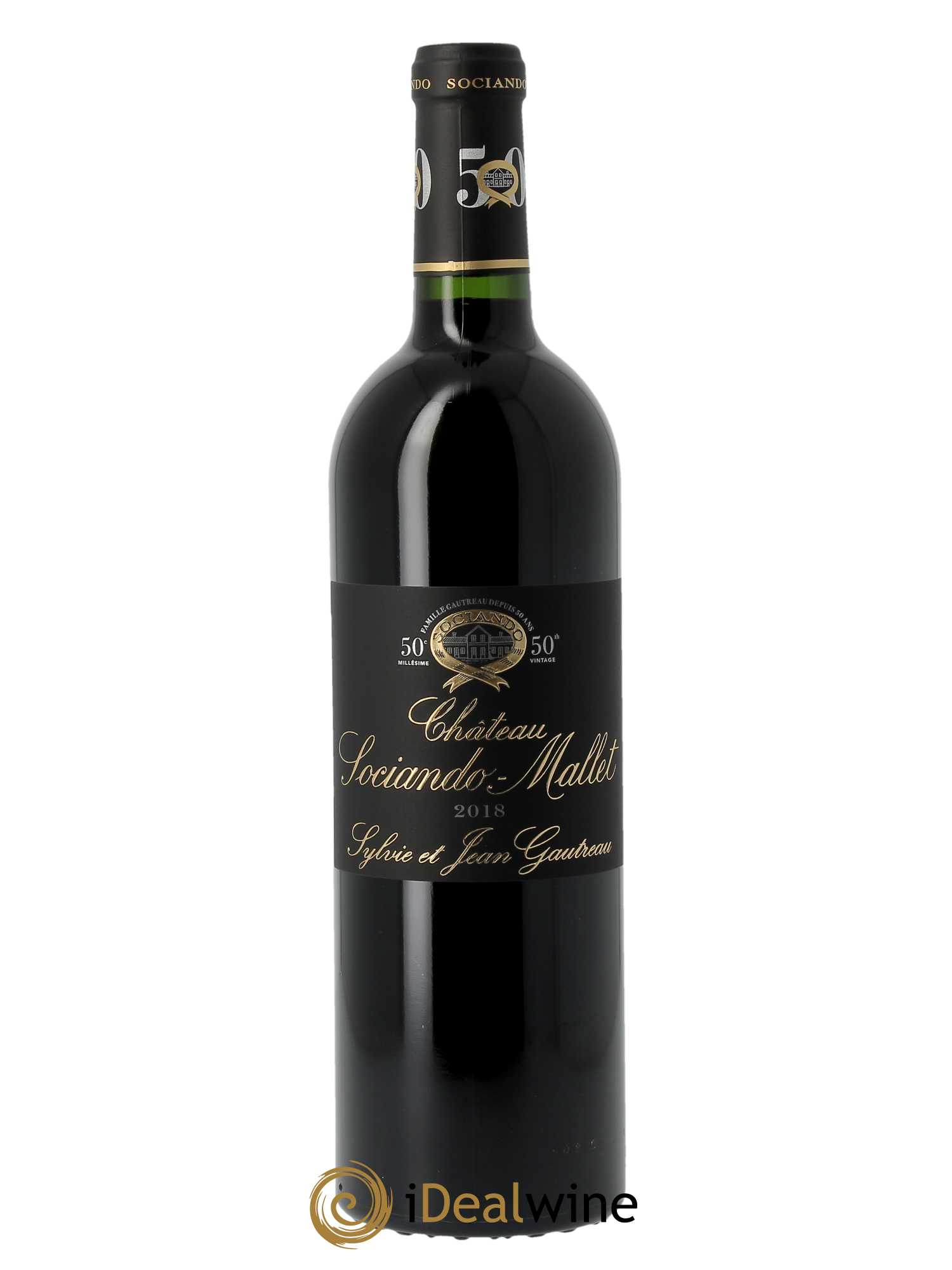 Château Sociando Mallet (CBO à partir de 6 BTS) 2018 - Lot de 1 Bouteille