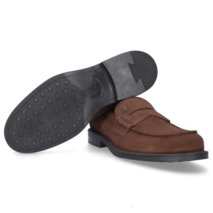 Tod's - Loafer XXM80 Veloursleder - braun