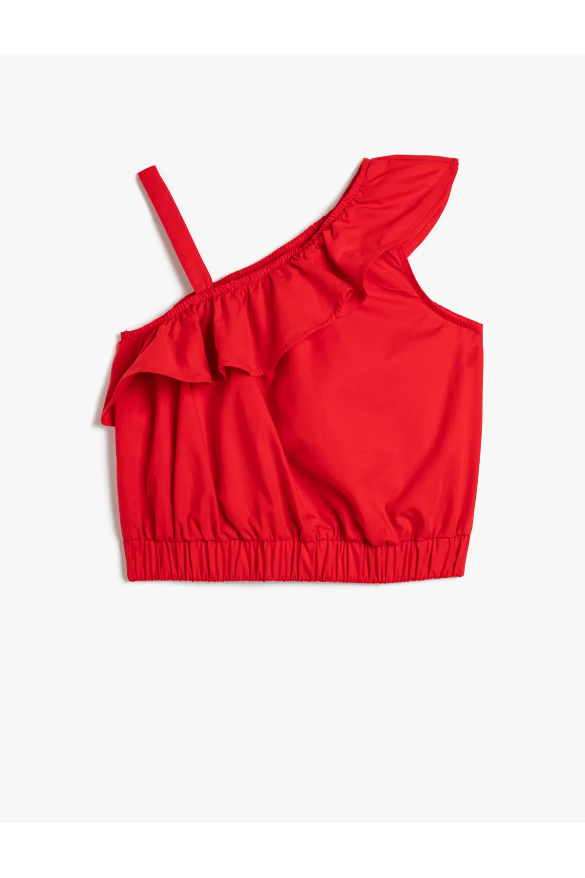 Koton  Bluse One-Shoulder-Rüschenbund mit Gummizug