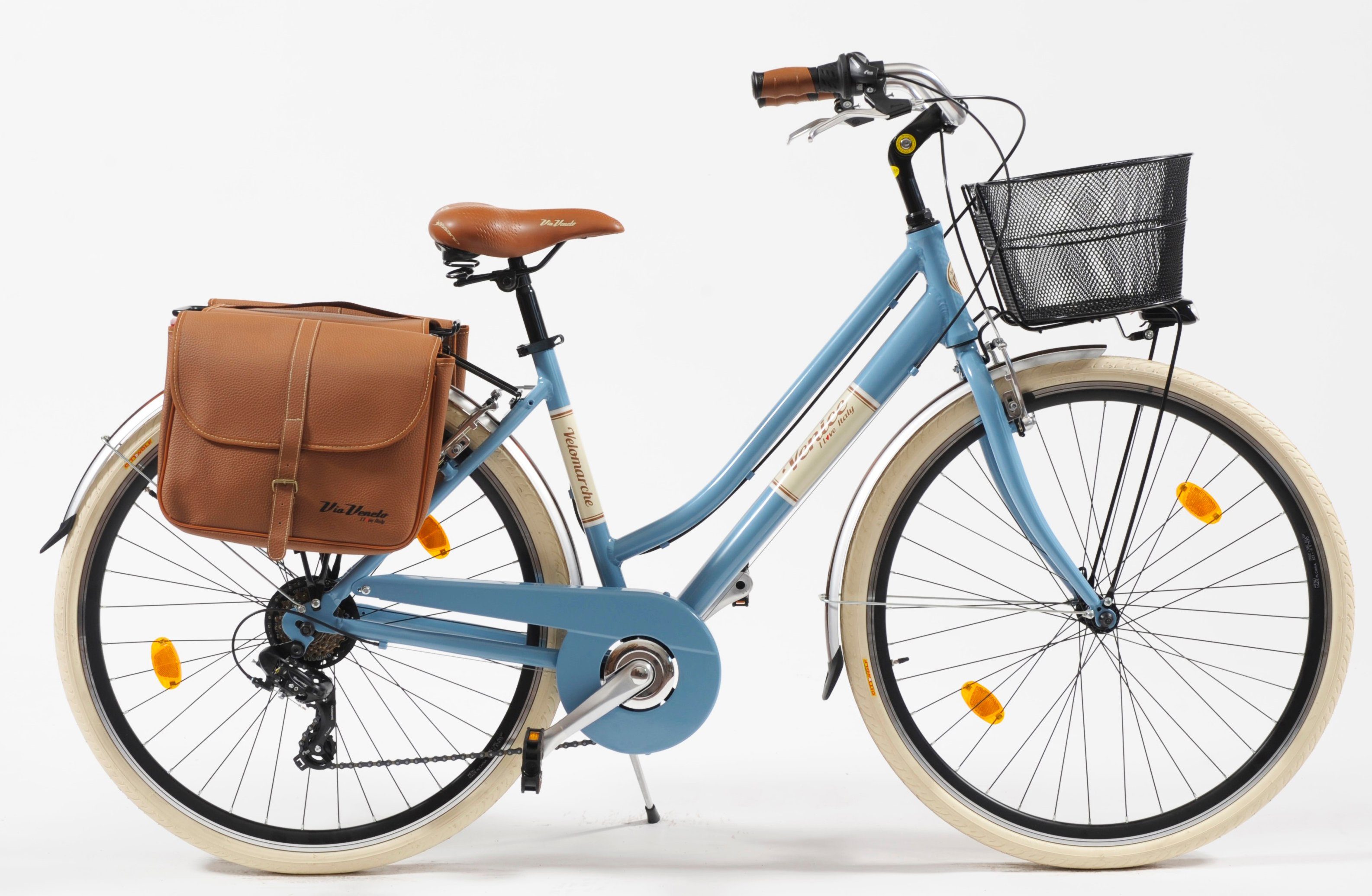 VENICE - I love Italy Cityrad Citybike 605 Alu Lady, 6 Gang, Kettenschaltung
