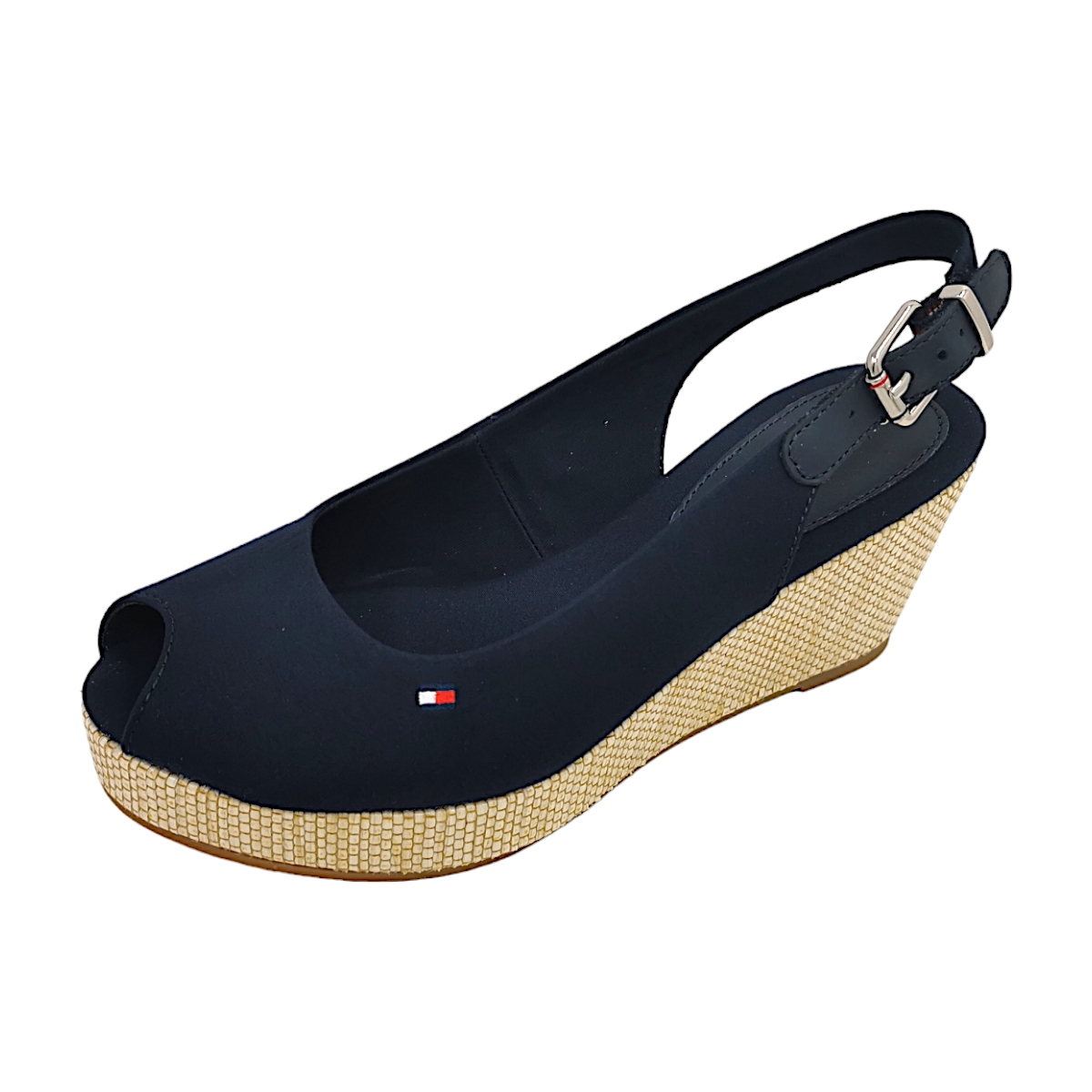 Tommy Hilfiger ICONIC ELBA SLING BACK WE FW0FW04788/DW6 Blau DW6 Space Blue