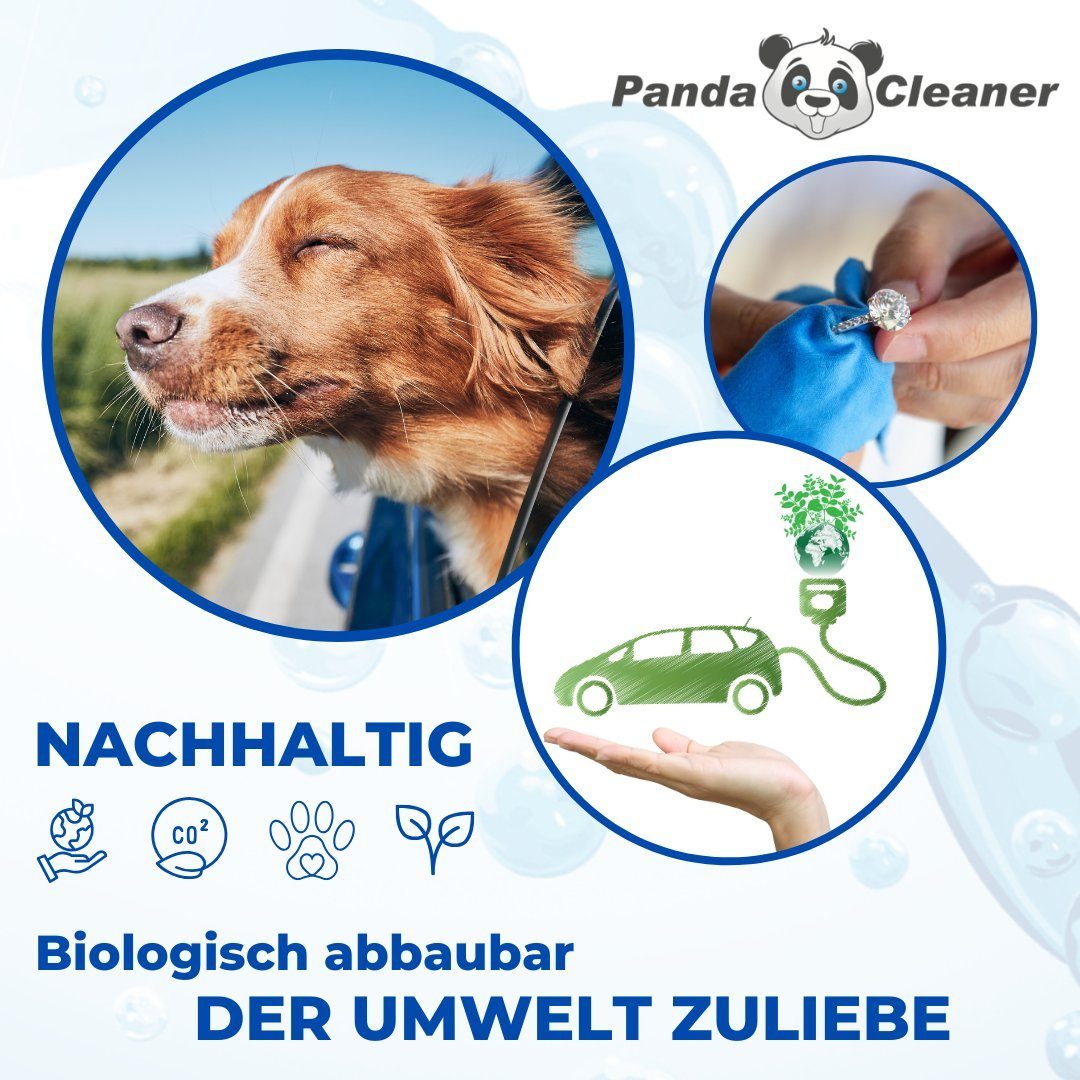 PandaCleaner Ultraschallreiniger - Schmuck-Reinigungsmittel - Für Ultraschallbad Reinigungskonzentrat (1-St. 1l)