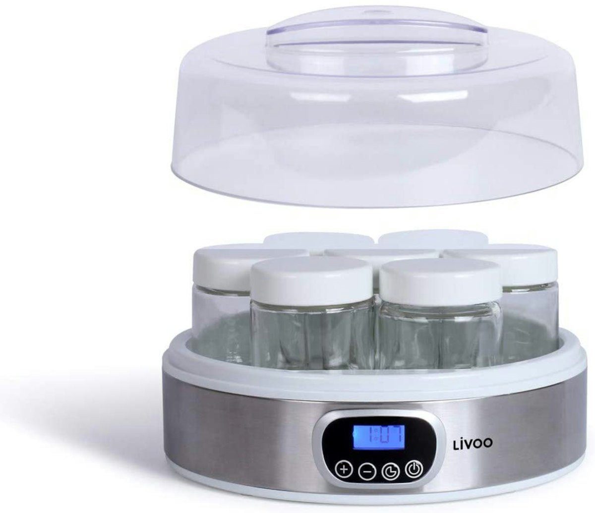 LIVOO Joghurtbereiter DOP216 digitale Joghurt-Maschine