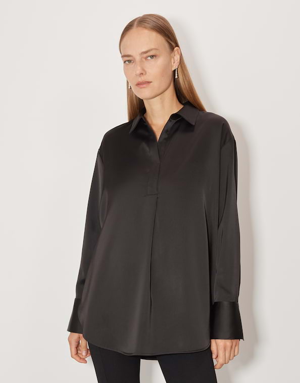 Satinbluse Zanza