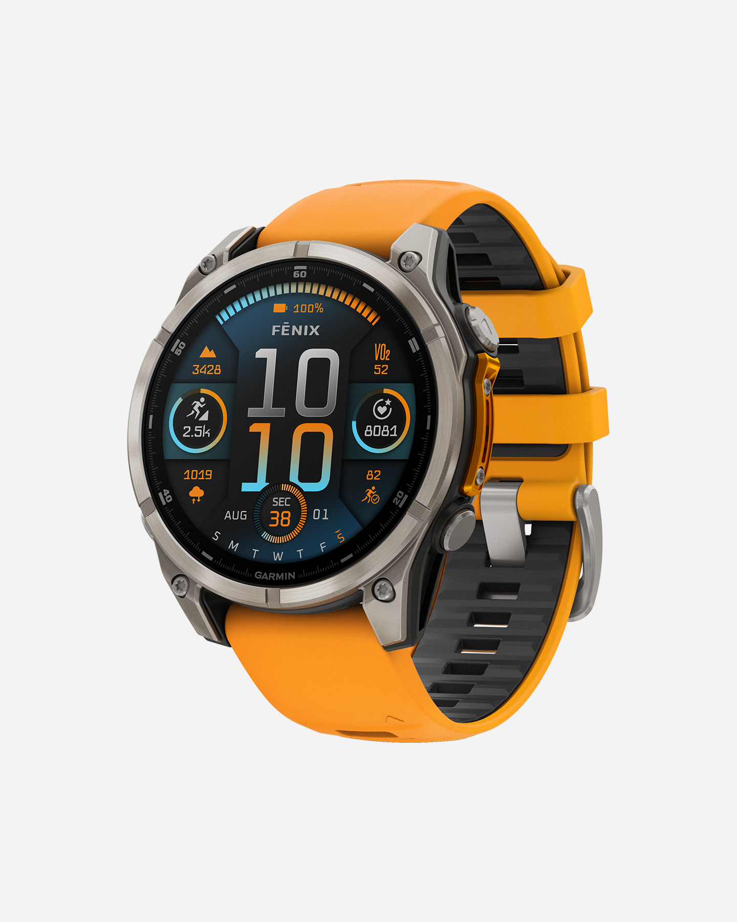 Garmin Fenix 8 Amoled 47mm Sapphire Multifunction Watch 010-02904-11