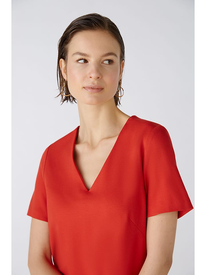Oui Kleid in Rot günstig kaufen