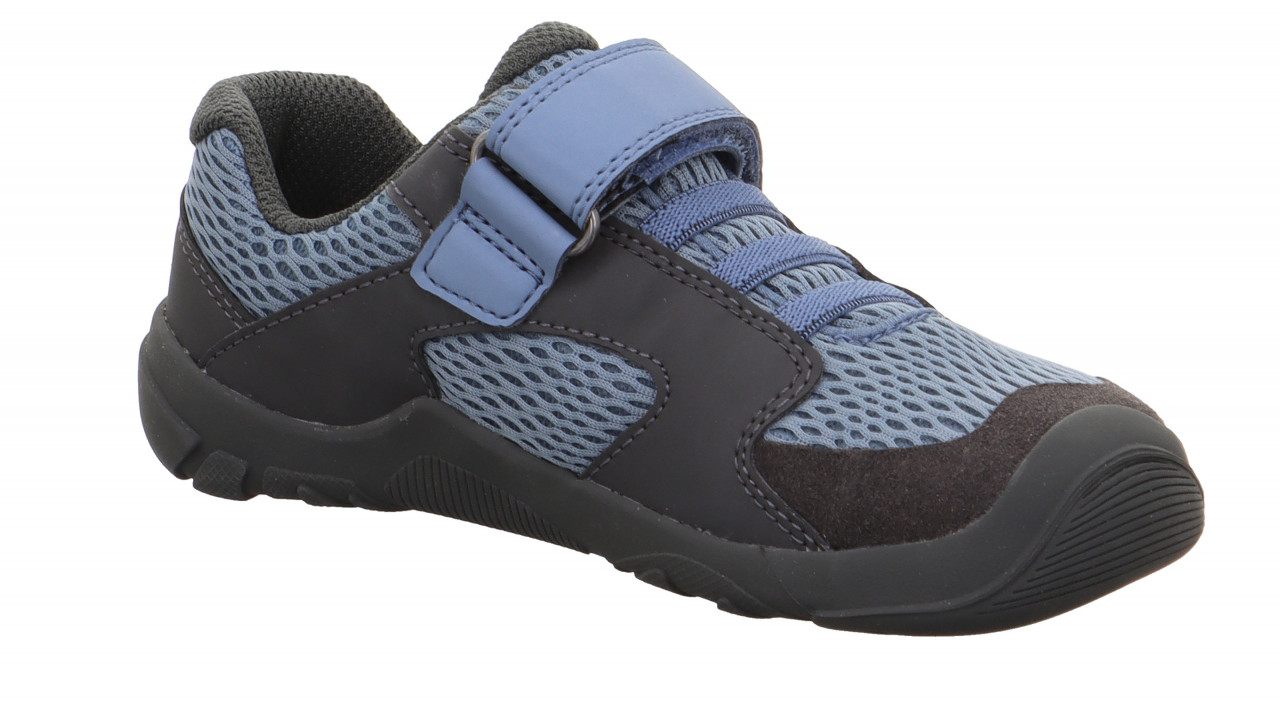 TRACE - Blau/GrauSneaker low mit Klettverschluss