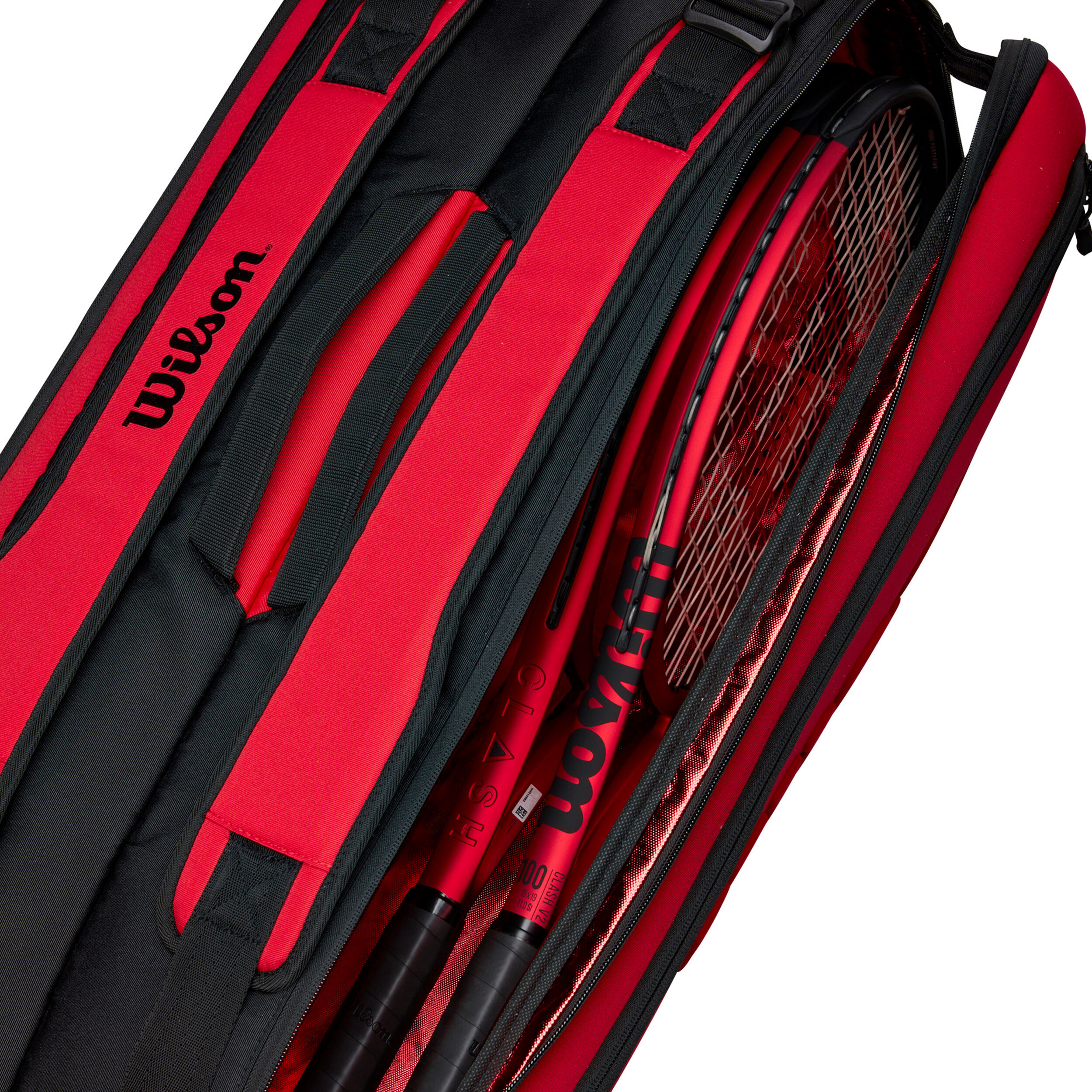 Clash Super Tour Schlägertasche 9er - Rot
