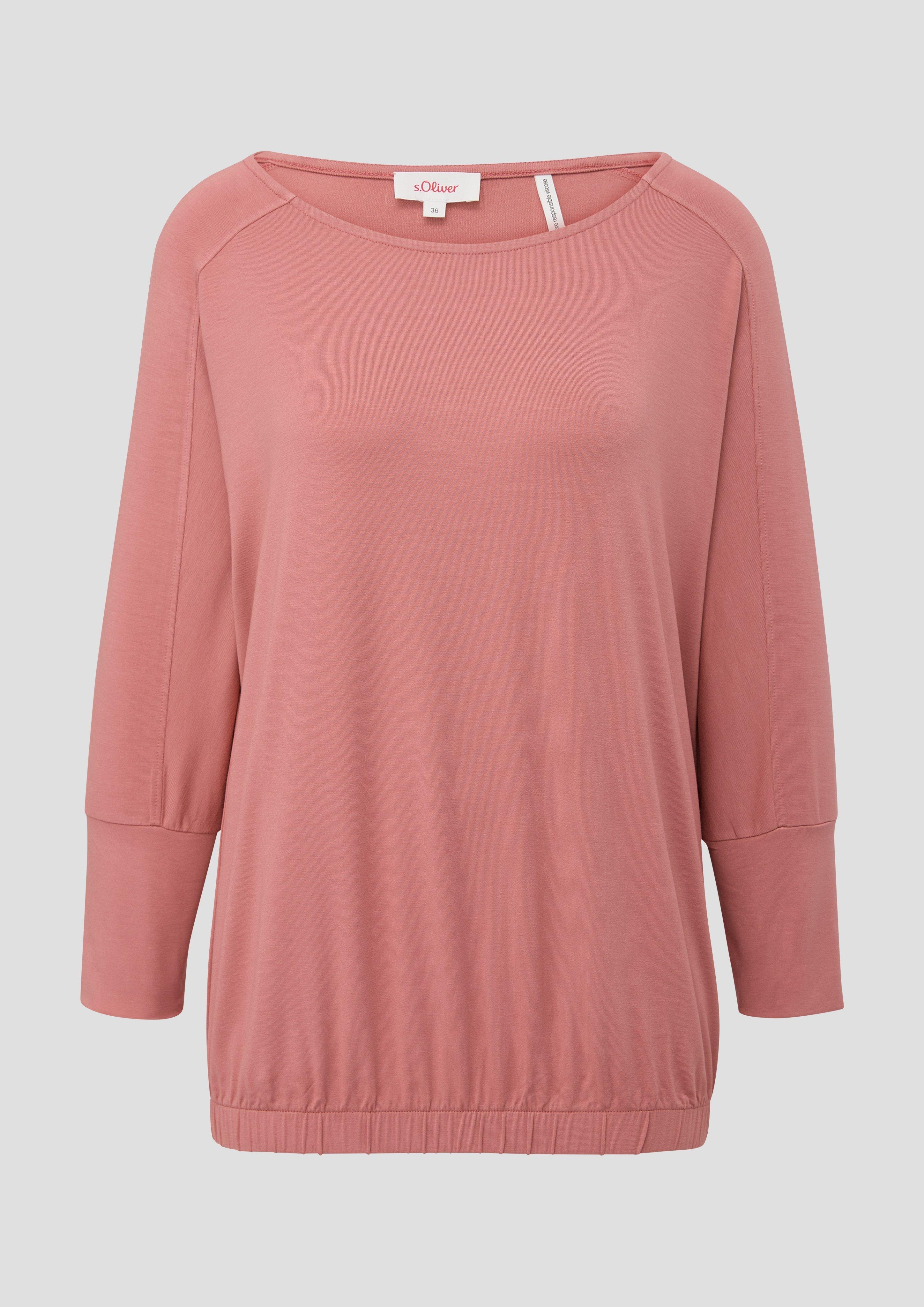 T-Shirt aus Viskosestretch  2137160-2074