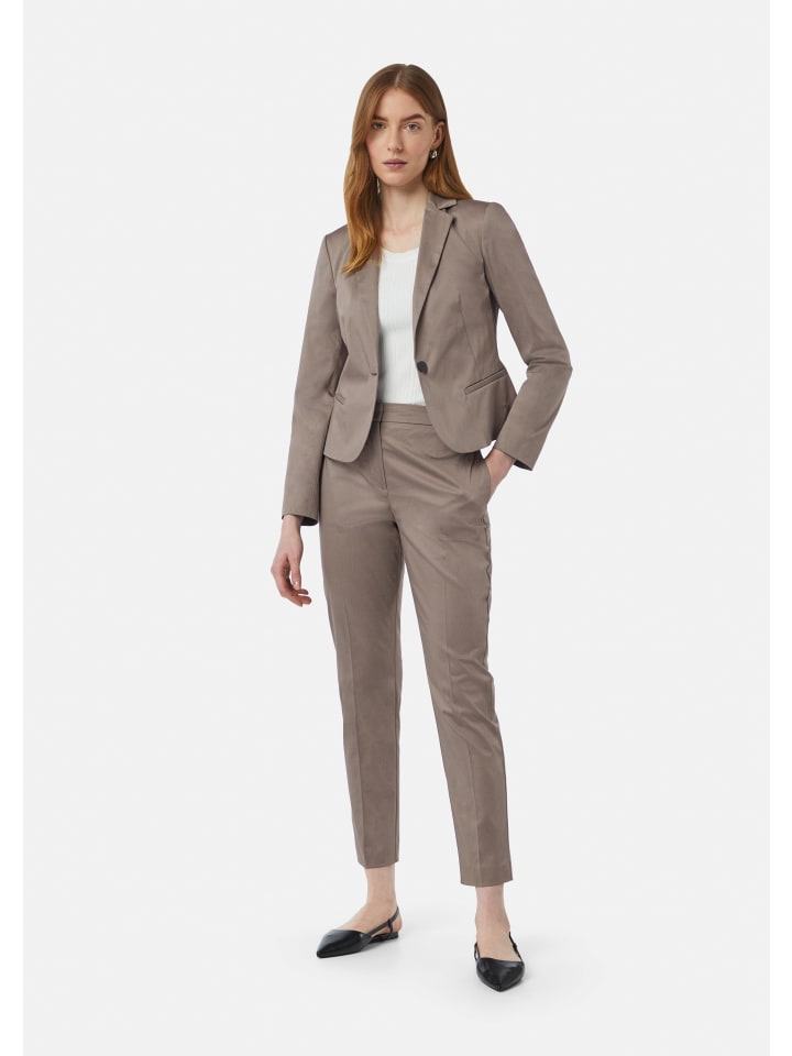 comma Indoor-Blazer langarm in Braun günstig kaufen