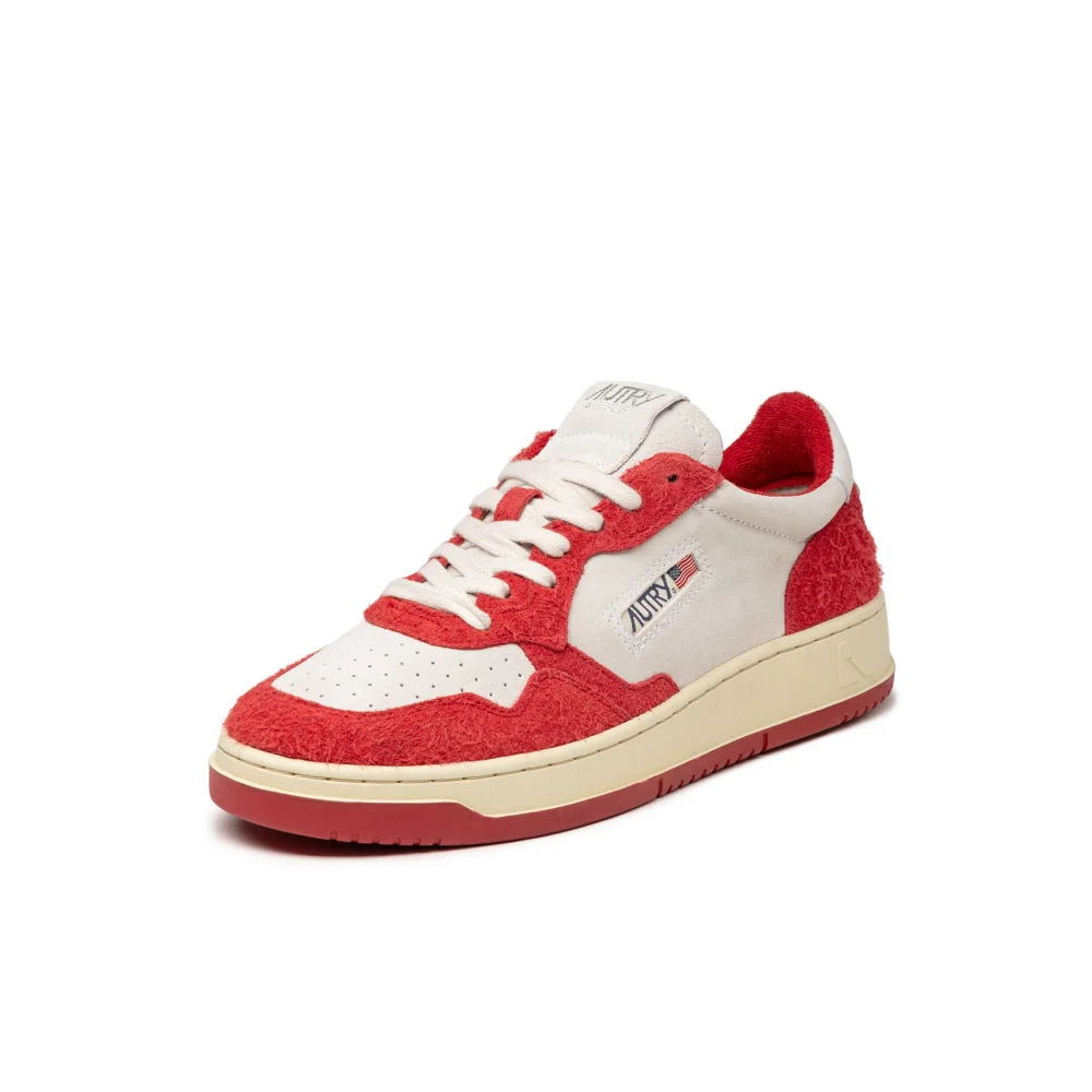 Autry Medalist W Suede Long AULWSH01 / rot