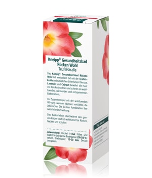 Kneipp Gesundheitsbad Rücken Wohl Badeöl-100 ml