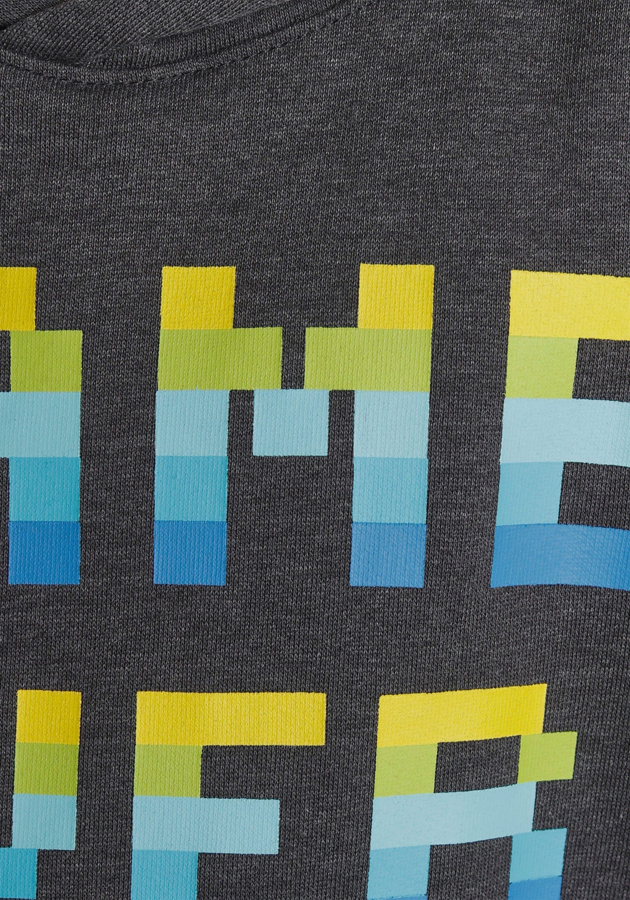 KIDSWORLD Kapuzensweatshirt GAME OVER in melierter Qualität, Spruch
