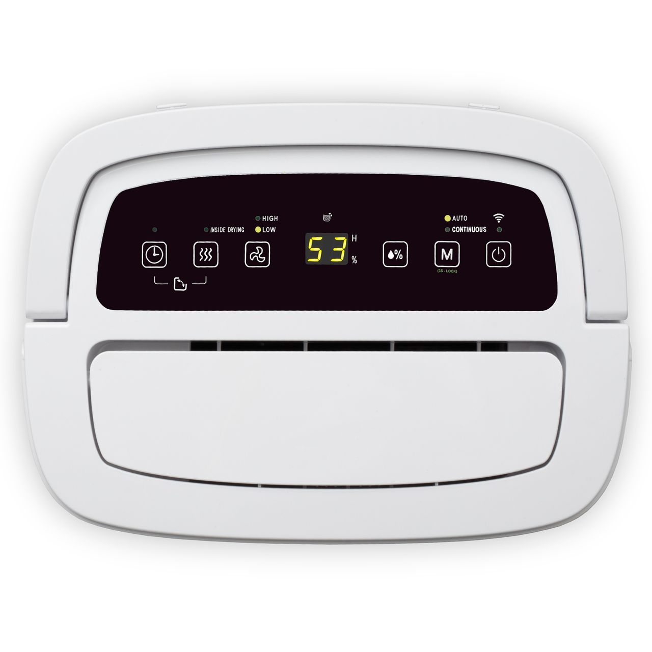 H.Koenig Tragbarer Luftentfeuchter DSH520, 20L/Tag, Fernbedienung, 24-Stunden-Timer