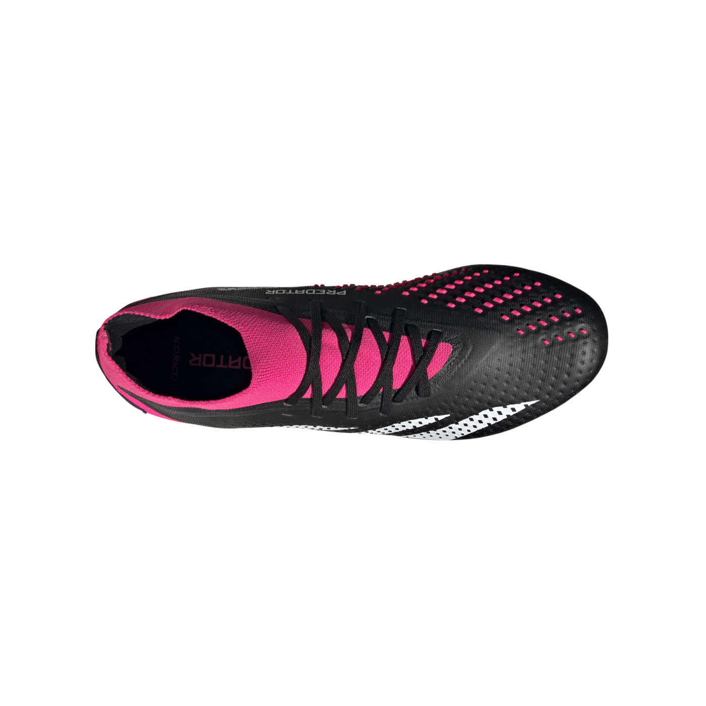 adidas Predator Accuracy.2 FG Own Your Football Schwarz Weiss Pink