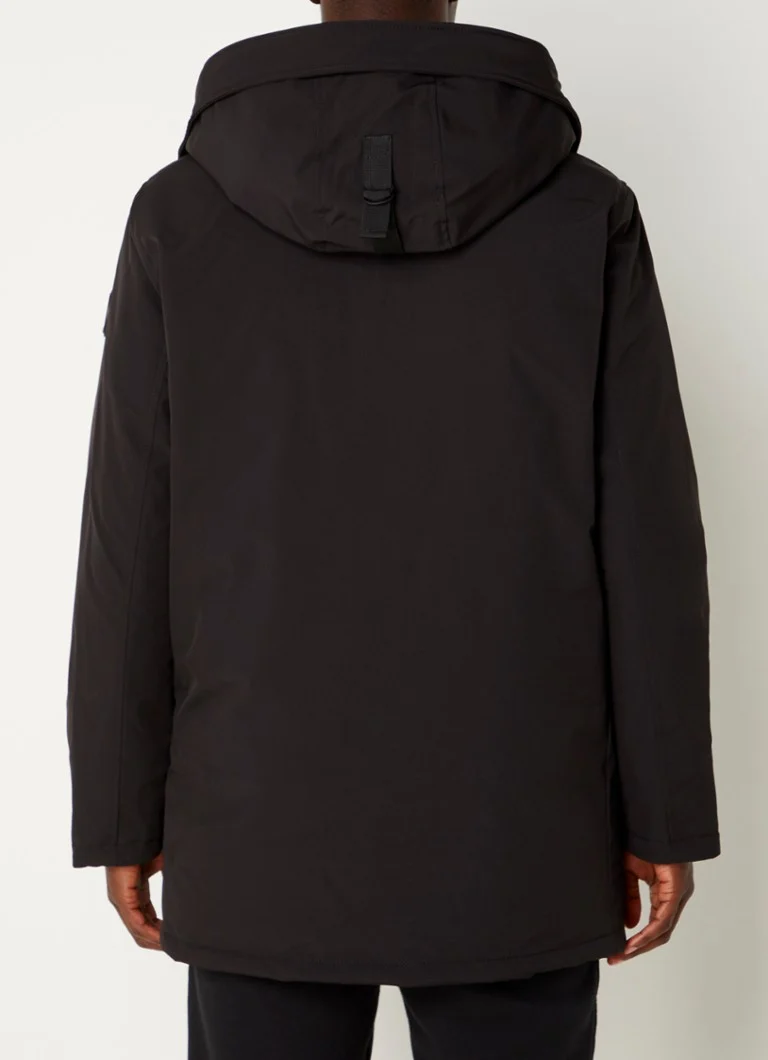 Airforce Maxwell padded jacket with flap pockets