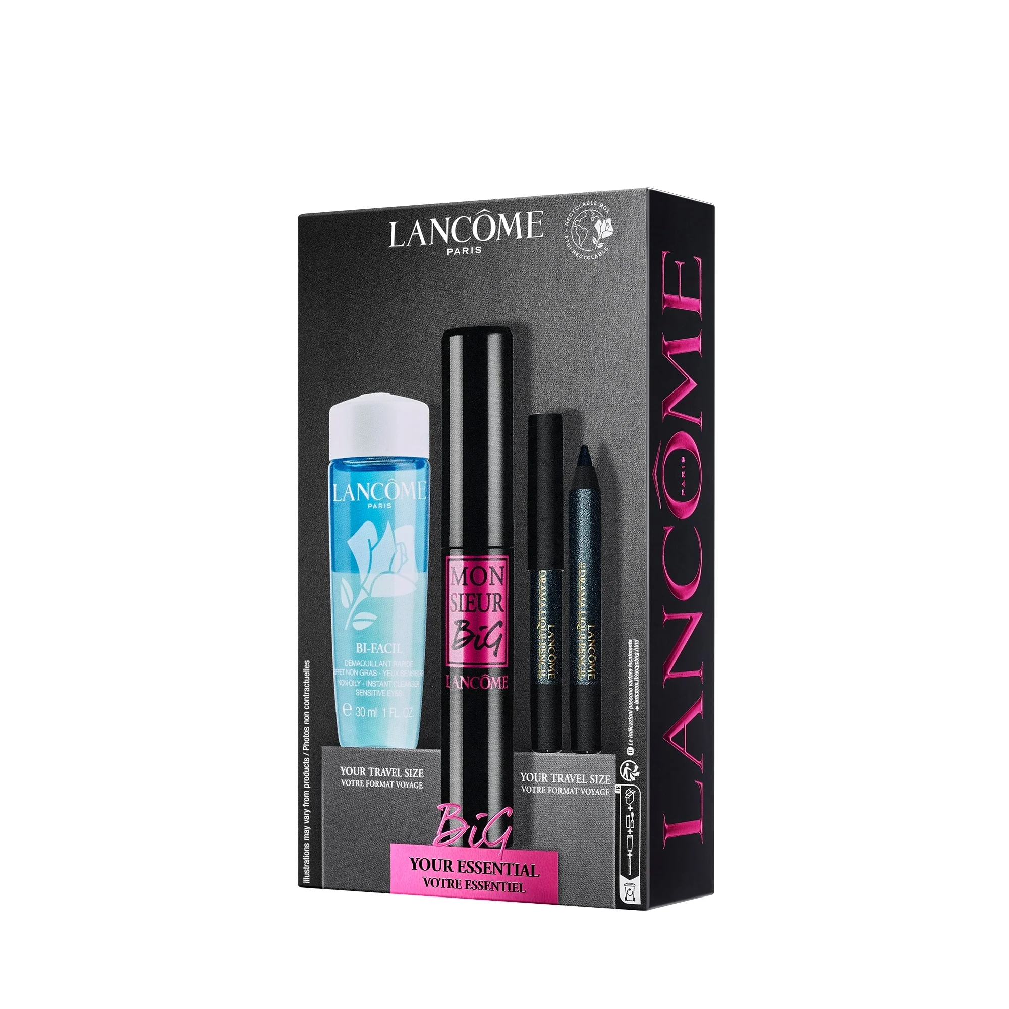 Occhi Monsieur Big Mascara Sæt - Makeup Sæt, Mascara