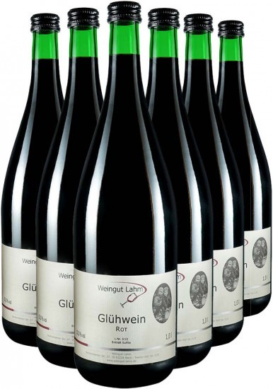 Steffen Lahm Winzerglühweinpaket Rot 1,0 L - Weingut Steffen Lahm