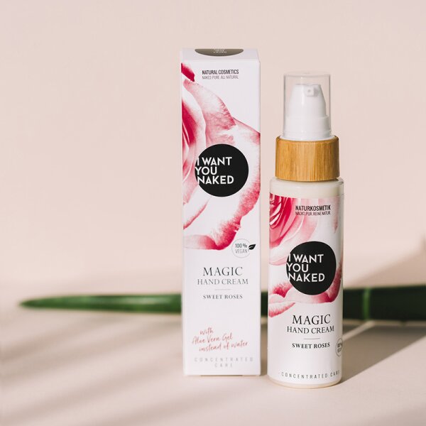 I Want You Naked Sweet Roses Magic Hand Cream Handcreme