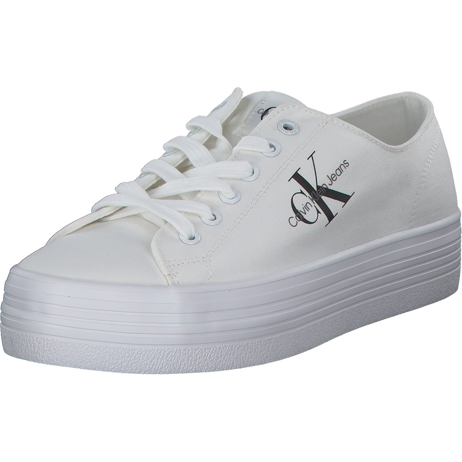 Calvin Klein YW0YW01030, Schnürschuhe, Damen, WHITE