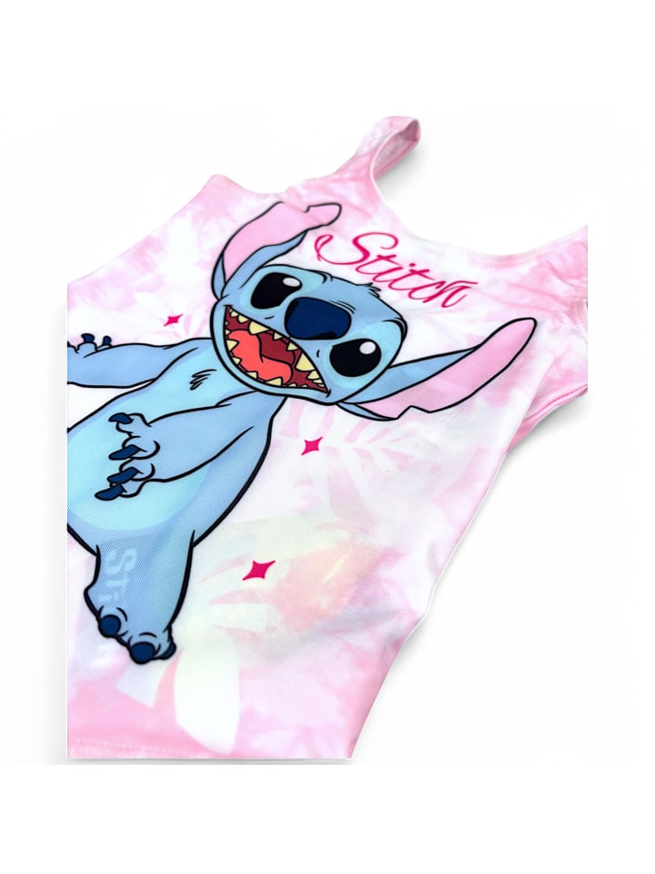 Lilo & Stitch Badeanzug Disney Stitch mit Rüschen in Rosa günstig kaufen