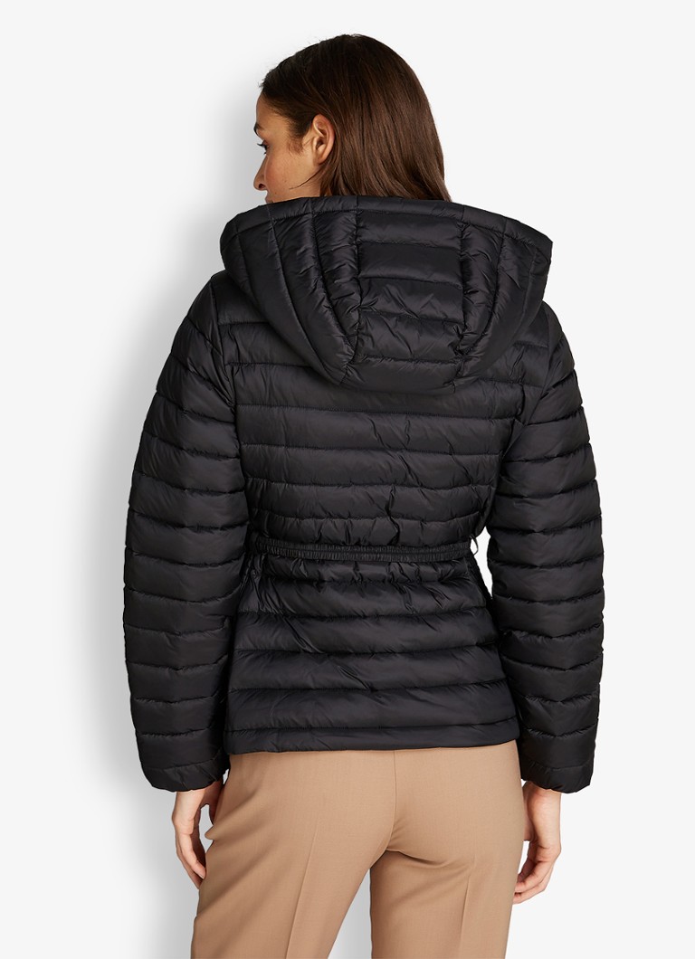 Calvin Klein satin puffer jacket with logo