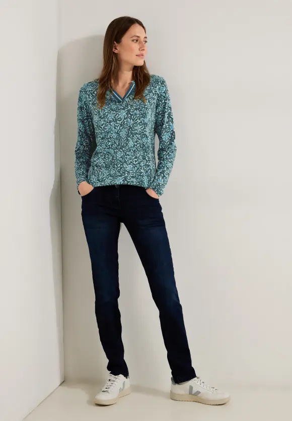 CECIL Tunikashirt mit Minimalprint