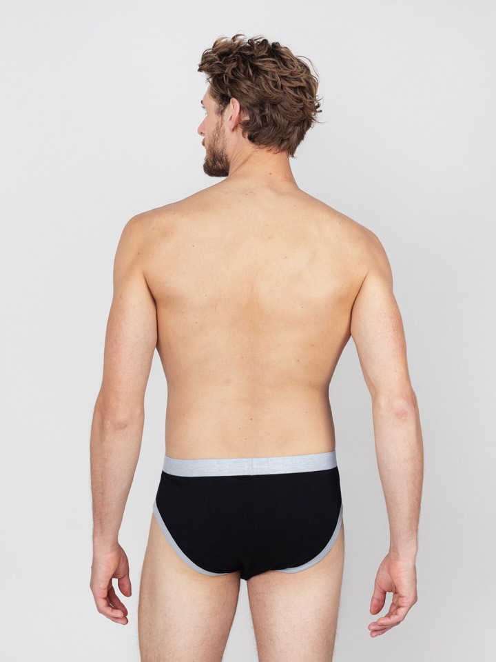 Erlich Textil  Slip THEO in schwarz günstig kaufen