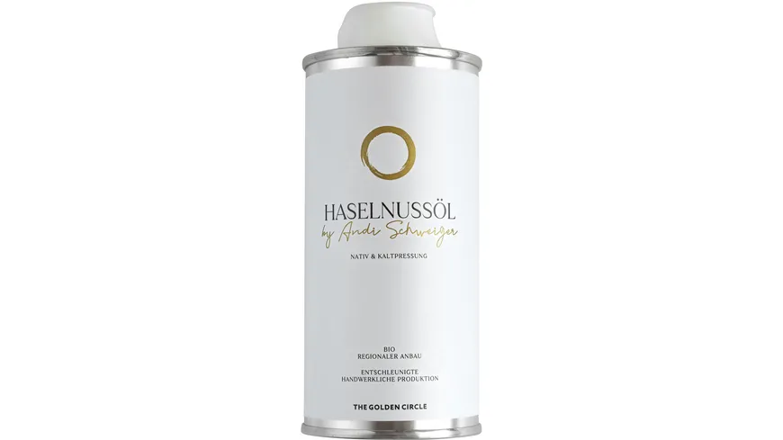 THE GOLDEN CIRCLE Haselnussöl by Andi Schweiger 250 ml