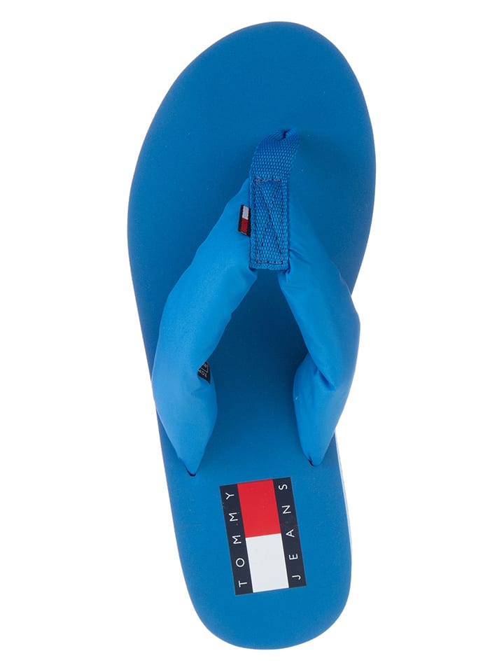 Tommy Hilfiger Shoes Zehentrenner in Blau günstig kaufen