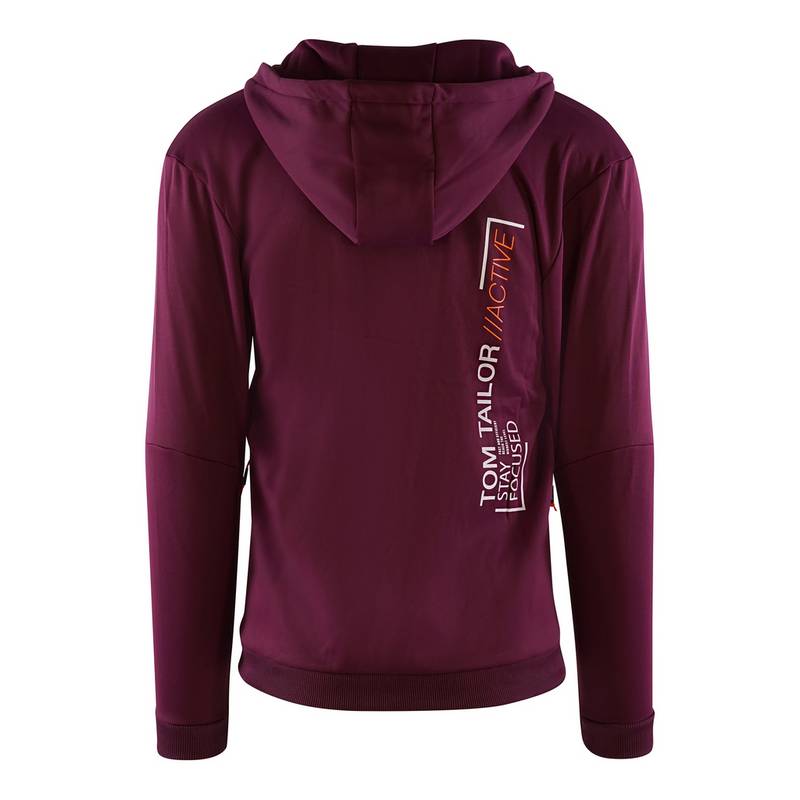 TOM TAILOR Sweatjacken Anders Trainingsjacke Herren