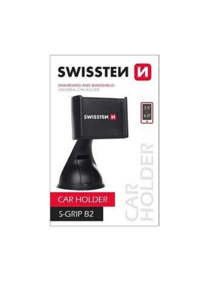 Swissten Universeller Auto-Halter mit Gummierter Oberfläche und 360 Drehung in schwarz günstig kaufen 20 cm