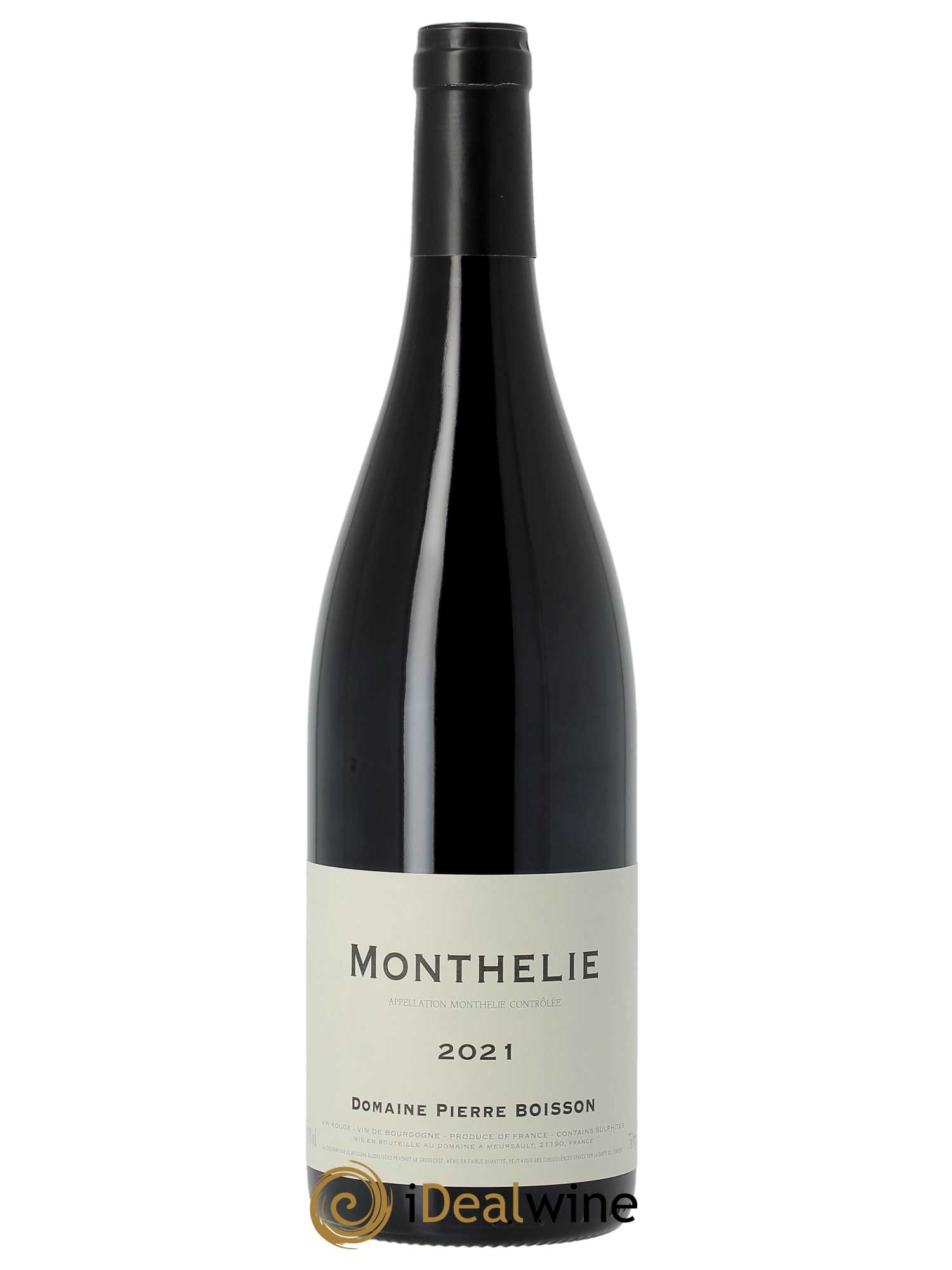 Monthélie Pierre Boisson (Domaine)  2021 - Lot de 1 Bouteille