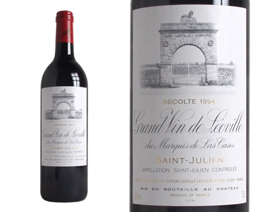 Château Leoville Las Cases Rouge 1994, Second Cru Classé En 1855 Bordeaux Saint-Julien