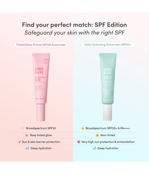 Sand & Sky Australian Sunshield Daily Hydrating Sunscreen SPF 50+ Sonnencreme-60 ml