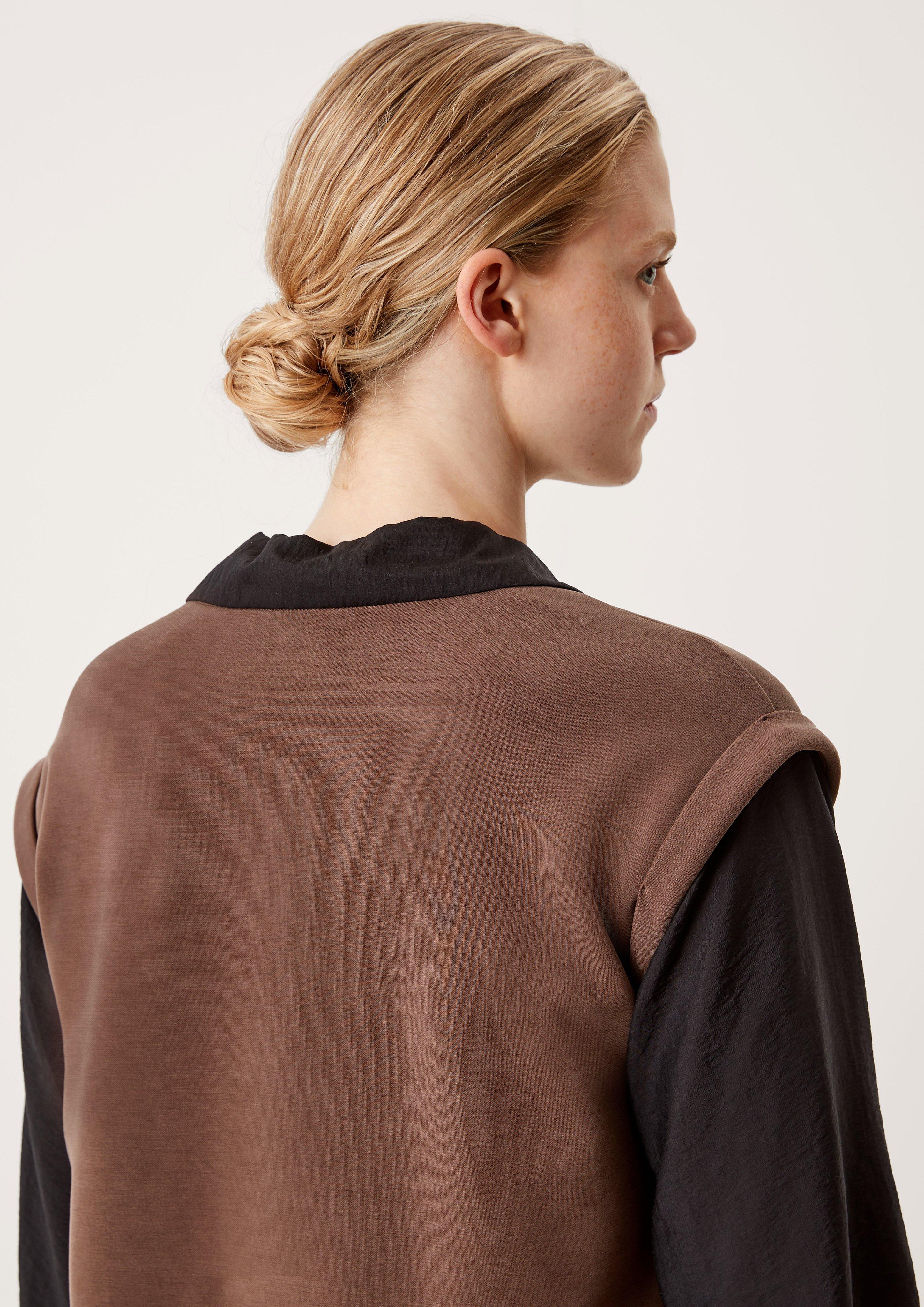 Scuba-Shirt mit V-Ausschnitt  2126132-8720
