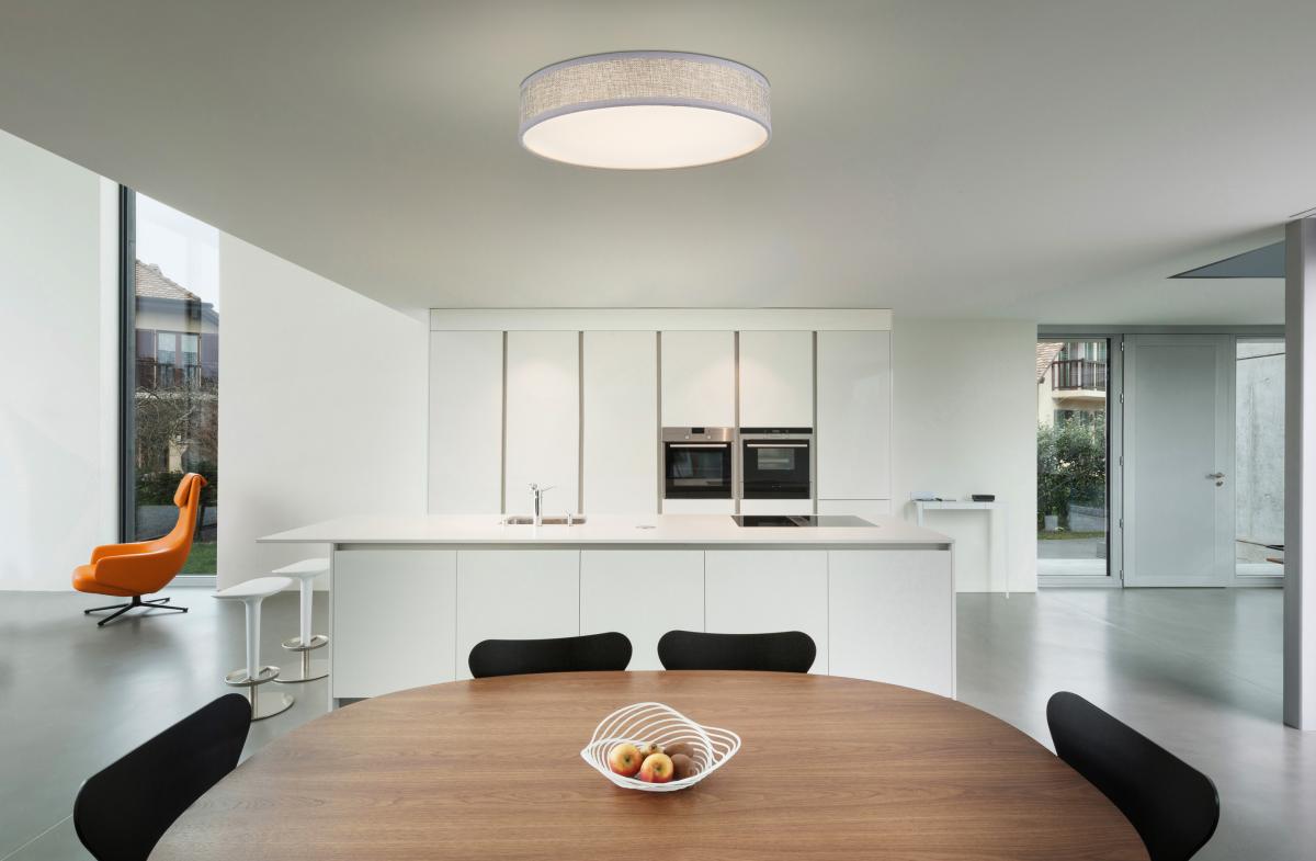 Globo Lighting - PACO - Deckenleuchte Metall weiß, LED