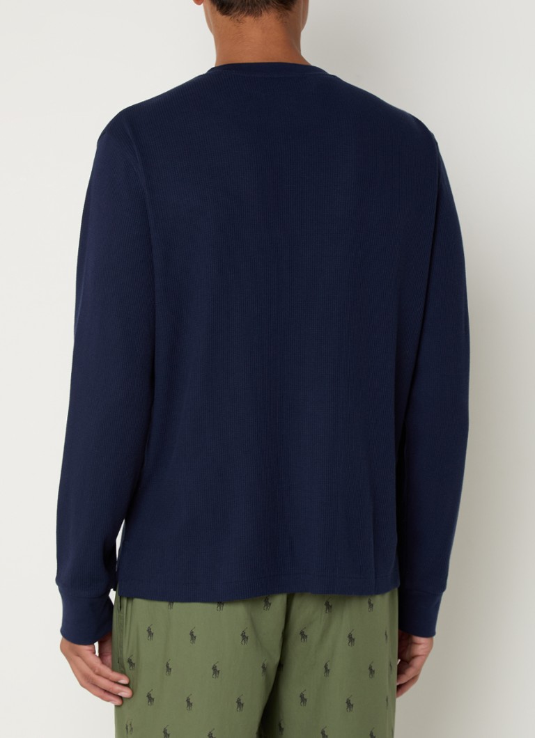 Piżama Ralph Lauren z haftowanym logo
