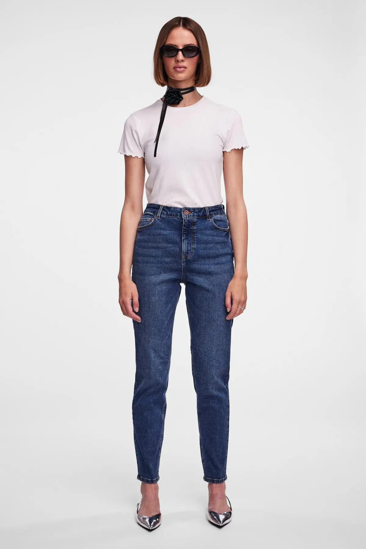 PIECES  Jeans - Blau - Mom
