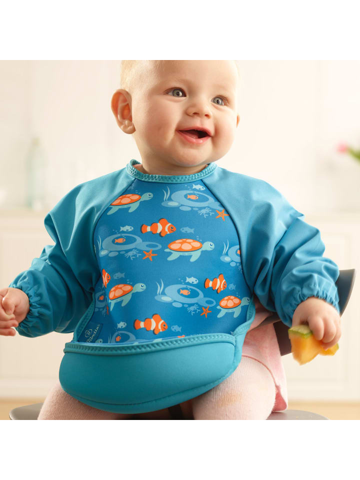 Bibetta Lätzchen mit Raglanärmeln Neopren-Lätzchen Tropenfisch günstig kaufen onesize