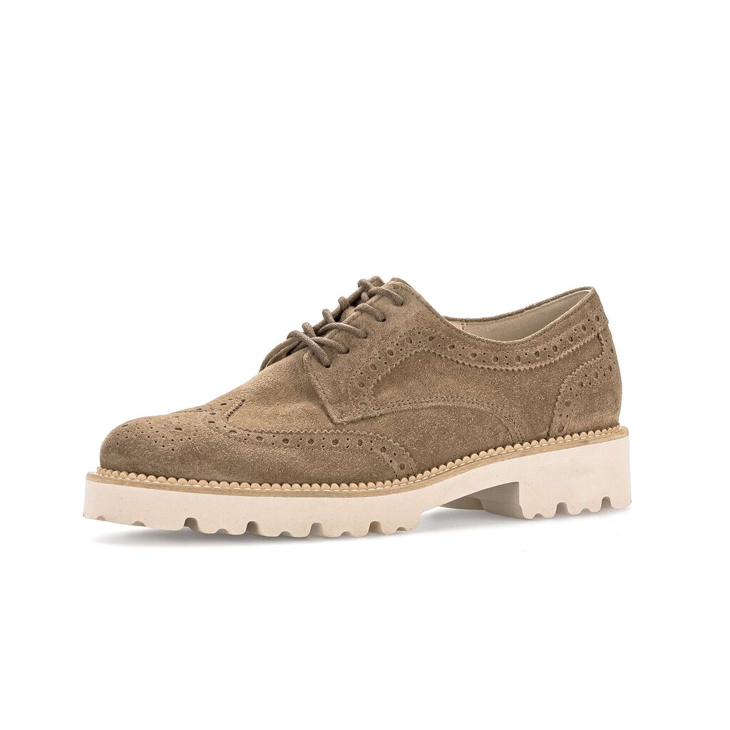 Gabor fashion Schnürschuh braun