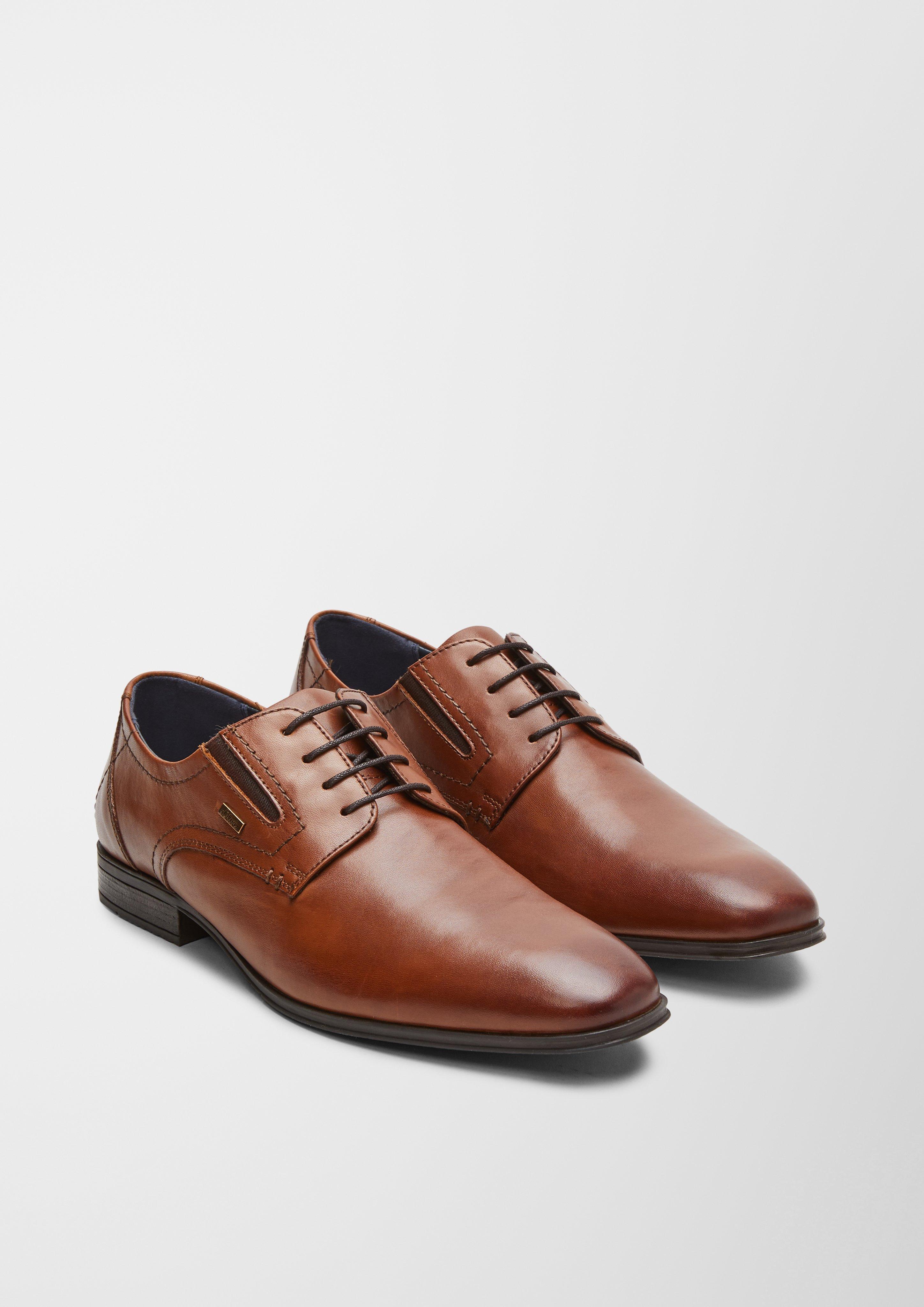 Elegante Echtleder-Schnürer  6006445-305