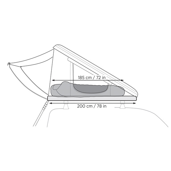 BASIN WEDGE - Dachzelt