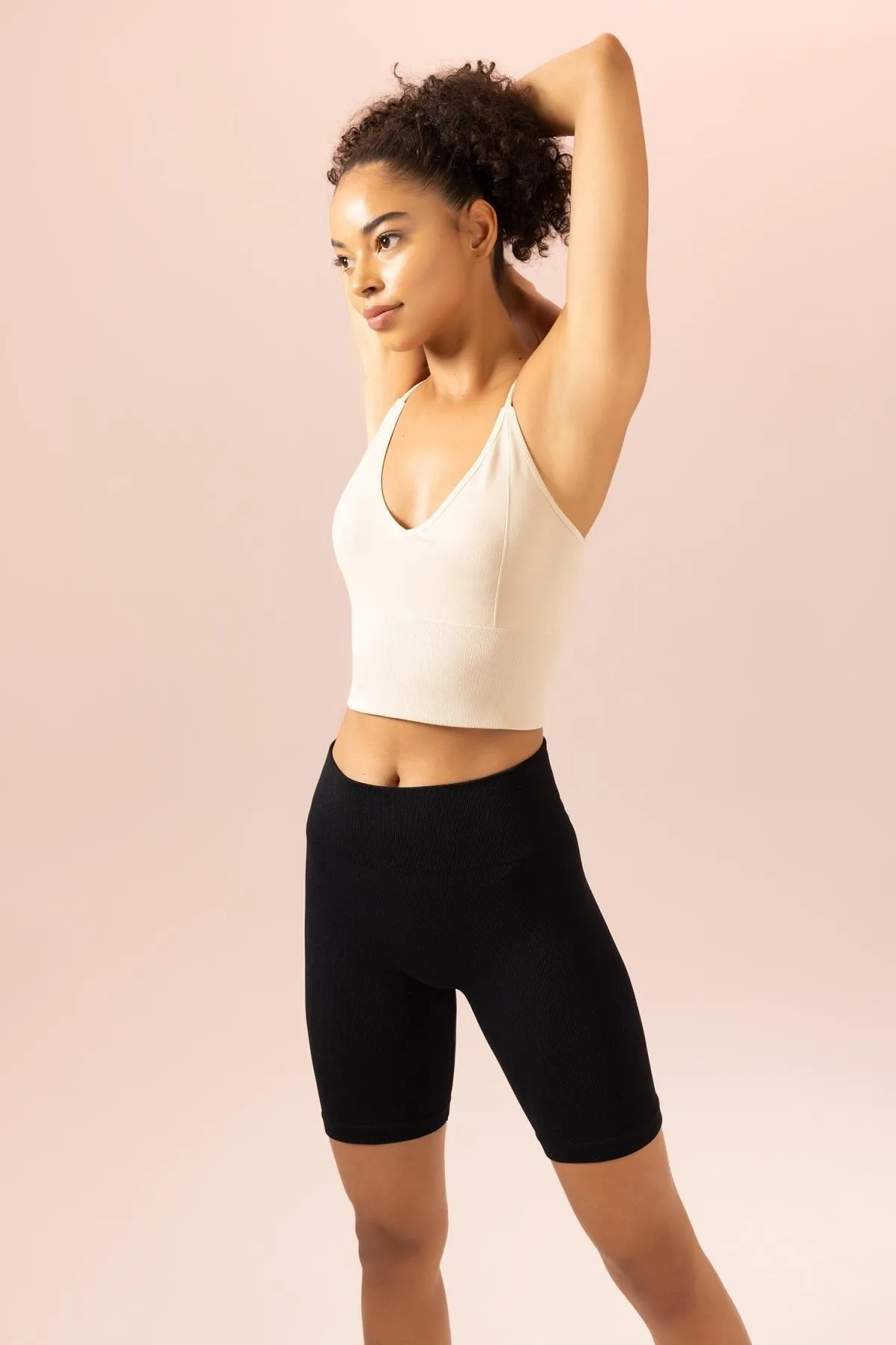 DeFacto  Fit Seamless V-Neck Seamless Athlete A7124ax23hs