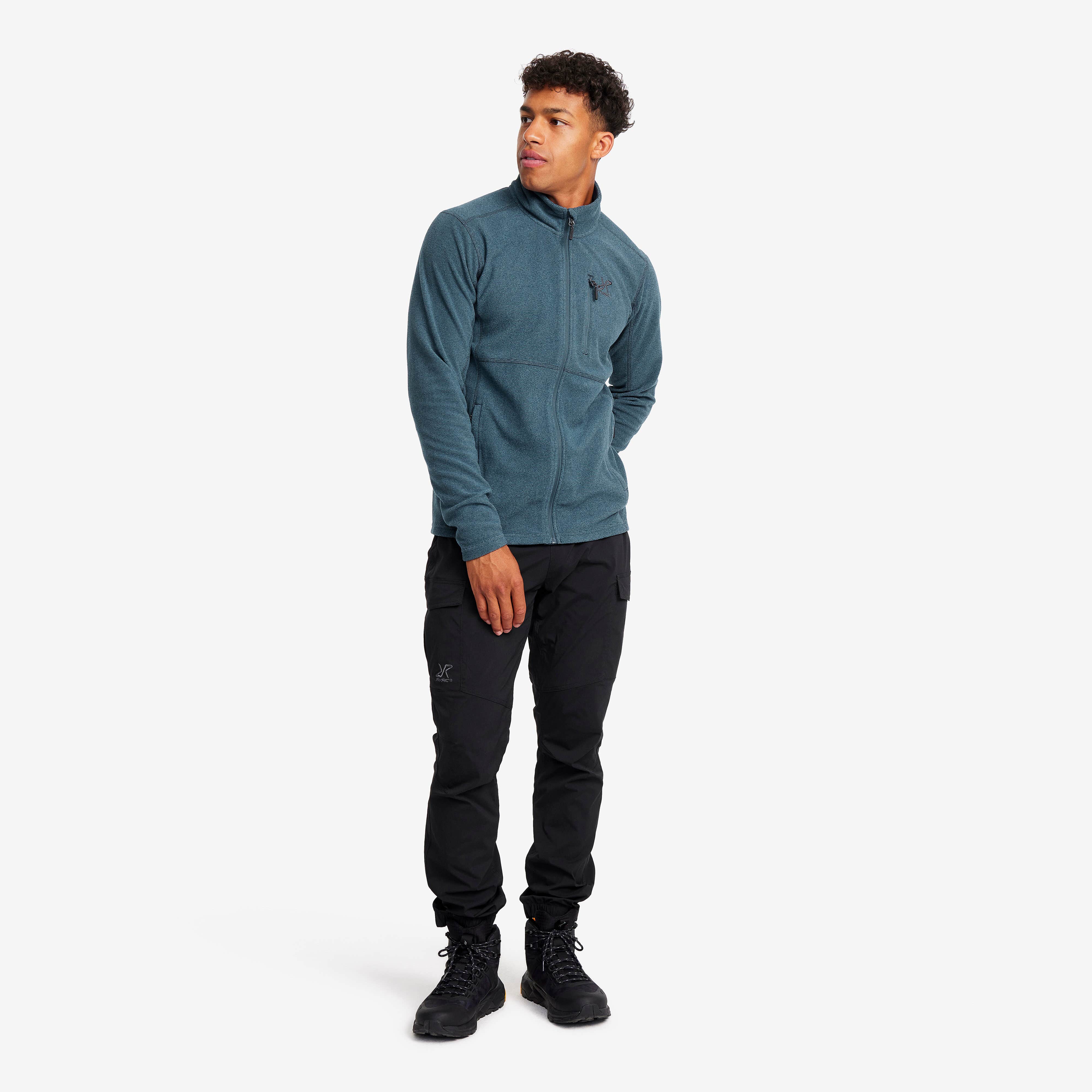 Essential Full-zip Fleece Homme Moonlit Ocean