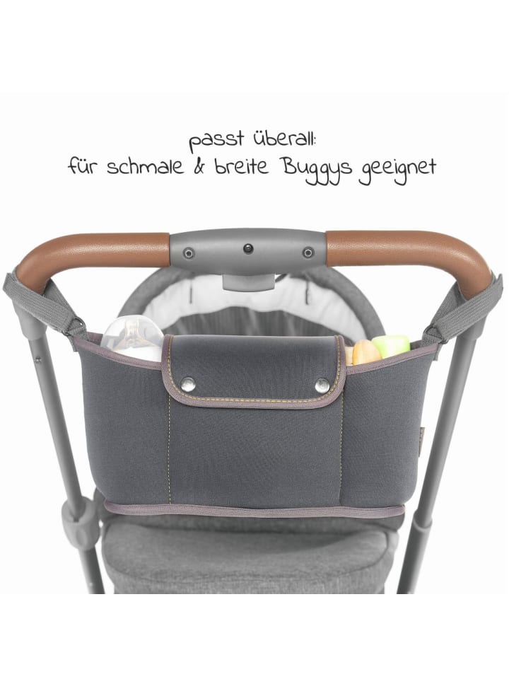 Zamboo Organizer Neopren für Kinderwagen und Buggy - Dunkelgrau in grau günstig kaufen onesize