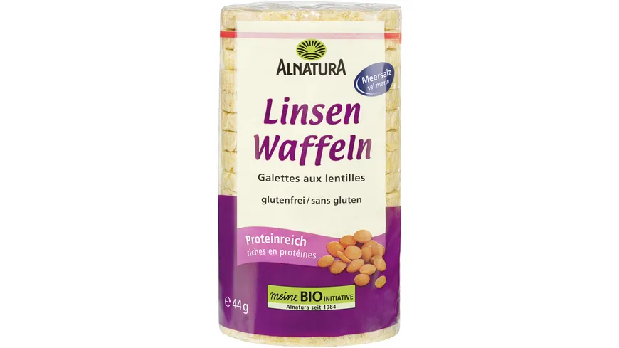 Alnatura Bio Linsenwaffeln 44 g