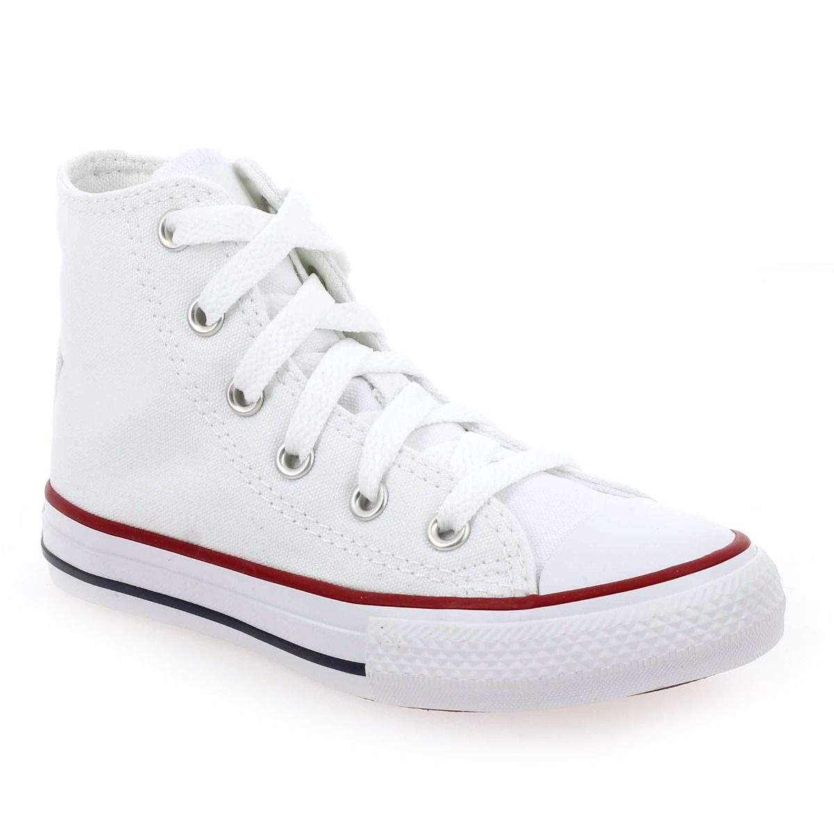 Converse  CHUCK TAYLOR ALL STAR HI KIDS - Blanc