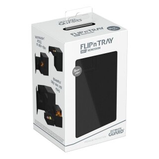 Ultimate Guard Flip`n`Tray 80+ XenoSkin Monocolor Schwarz